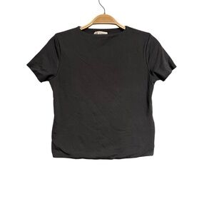 Re Ona Charcoal Signature T-shirt Medium